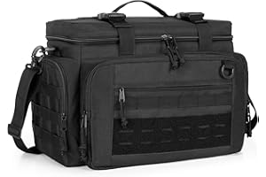 PGmoon Sac Tactique Compatible avec La Console PS5 et Disques/Digital Edition, Étui de Protection pour Ordinateur Portable 15,6 Pouces, Manette de Jeu, Casque de Jeu (Conception Brevetée)