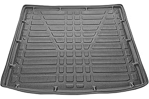 accessorypart Kompatibel mit BMW 2er Serie (F44) Grand Coupe 2019-2024 Flexibel Kofferraumwanne Laderaumwanne Schwarz