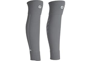GOGOGOAL Calzini/manica a compressione per polpaccio da calcio Manicotto per gamba Calzino per parastinchi Elastico Durevole per uomo Donna Gioventù Quotidiano e atletico Rugby Corsa Escursionismo Ciclismo…
