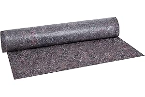 PENNELLIFICIO 2000 | Bobina in Tessuto non Tessuto, Rotolo di Feltro con Pellicola Antiscivolo, Indicato per Proteggere i Pavimenti, Lunghezza 25 Metri, altezza 1 Metro, e peso 200 gr/mq