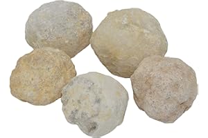 AMAHOFF Quarz Geoden geschlossen zum Selbstöffnen | Set mit 5 Geoden Anleitung
