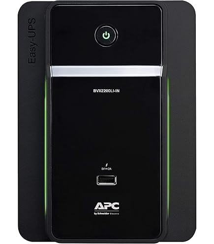 APC Back-UPS BX1100I-IN 1100VA, Tower, 230V, 5 India 3-pin 6A