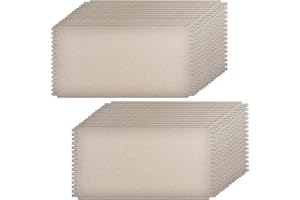 Aemygo 30 Pack Cardboard Weaving Looms, Wide Notch Weaving Loom for Kids, Beginner Square Weaving Boards for Knitting Sewing Crochet Basket Teaching Arts Crafts