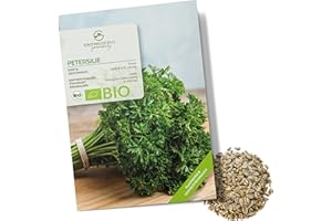 GROWGREENS BIO Graines de persil frisé - Graines d'herbes aromatiques pour faire pousser de culture biologique idéal pour le jardin aromatique