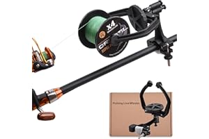 ‎OROOTL Schnurspulgerät Angelschnur Spool System Angelruten Aufspulgerät Schnurspulstation Angelzubehör Angel Wickler Angelwerkzeuge