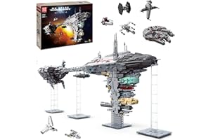 Addshiny MOC Starship Toys Nebulon-B Frigate Kits de Construction de modèles de vaisseaux spatiaux, Star Wars UCS Set Collector's Set pour Adultes (6388 pièces)