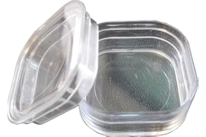 BERGEON 6799-01 Elastic Membrane Perspex Box - 39mm x 39mm x 17.8mm - Unisex Adults Watch Box