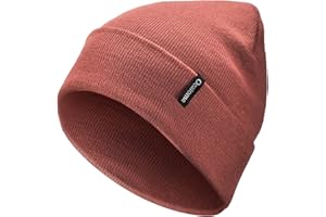 Ocatoma Beanie for Men Women Acrylic Knit Cuffed Slouchy Men's Daily Warm Hat Unisex Gifts for Men Women Boyfriend Him Her