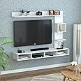 Redwud Joannas Engineered Wood TV Entertainment Unit/TV Wall Unit/TV Stand/TV Cabinet for Home/TV Unit for Living Room, Bedroom (White) Matte Finish - Ideal for Upto 43" (D.I.Y)