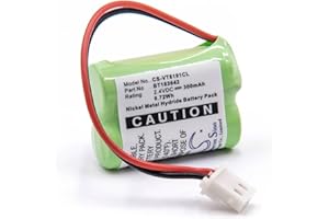 vhbw Batterie Remplacement pour V-Tech 2SN-2/3AAA40H-S-X2, 2SN2/3AAA40HSX2F, BT183642 pour téléphone Fixe sans Fil (300mAh, 2,4V, NiMH)