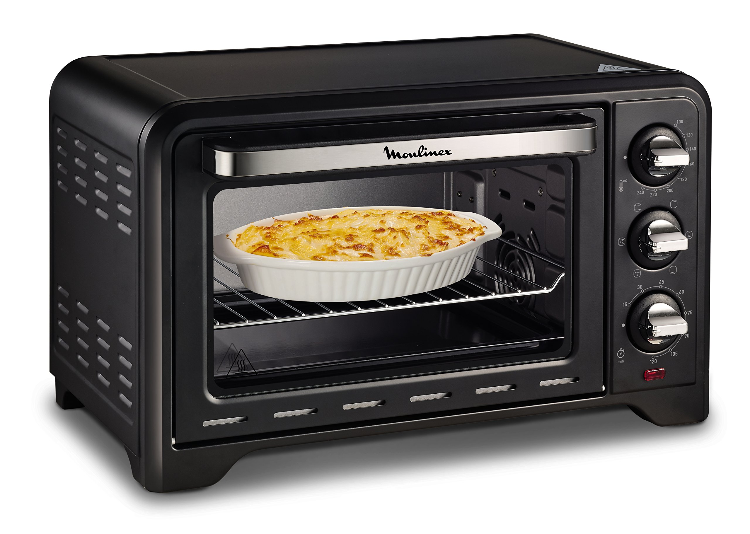 Moulinex OX4448 Optimo Forno Elettrico con Capacità di 19 L, Potenza 1380  W, Nero 71x117x81cm - Spesavip