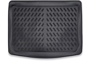 ELMASLINE Vasca baule in gomma 3D per Renault CAPTUR 2 (2020-2025), fondo di carico inferiore, tappetino per bagagliaio