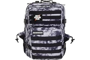 ELITRAINX Mochila 25L Táctica Repelente al Agua para Deporte, Cabina Avión, Gimnasio, Compartimento para Ordenador, Oxford 1000D by ELITEX TRAINING