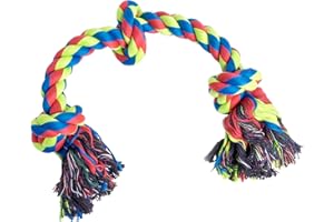PETFACE Toyz Kordel mit drei Knoten, Hundespielzeug, groß