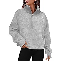 Timuspo Damestrui, sweatshirt, kasack sweatjack met fleece binnenvoering, ritssluiting, hoodie, rolkraagpullover, bovenstuk, zwart, M