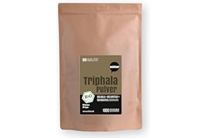 ‎WOHLTUER Wohltuer Bio Triphala Pulver 1000g - Enthält Bio Amla, Bio Haritaki und Bio Bibhitaki gemahlen - Ayurvedisch