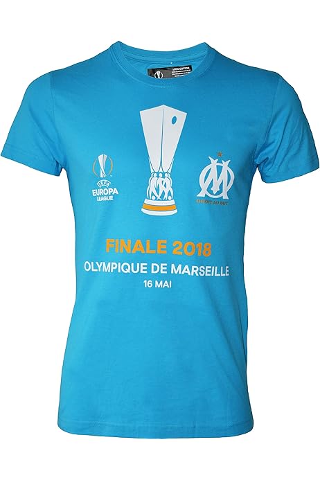 Maillot Om Enfant T-shirt Olympique De Marseille - Collection Officielle - Taille Enfant Fille - 100% Coton Junior INTERSPORT - 2