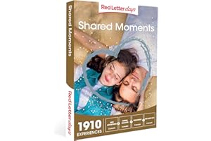 Red Letter Days Shared Moments Experience Gift Box for 2 - Over 1900 Memorable UK Experiences