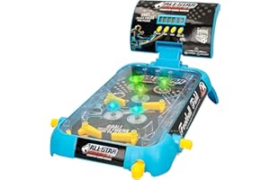 ColorBaby Pinball Infantil, Pin Ball de Juguete, Marcador electrónico, Juegos de Mesa electrónicos, para niños +6 años, 47342