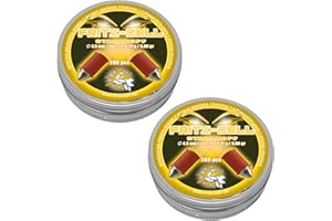 ‎WEILAX 400 Stahlkopf 4,5mm Diabolos Fritz-Cell Spitzkopf Luftgewehr Luftpistole