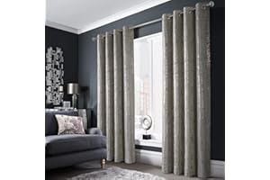 always4u Soft Velvet Curtains 100% Blackout for Window for Bedroom Thermal Gold Foil Printed Shining Luxury Window Treatment Drapes for Living Room 1 Pair Silver 66 * 72