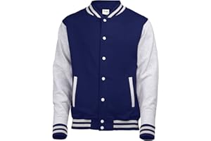 Just Hoods by AWDis Herren Jacke Varsity Jacket