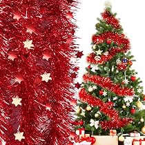 2m Weihnachten Lametta Girlan Draht Girlan Weihnach Produktbild-Vorschau 6