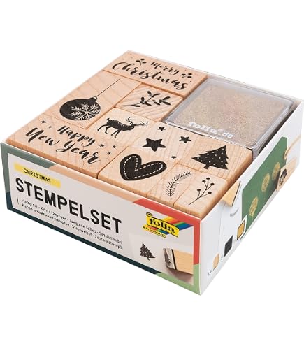 Set 6 Tamponi Per Timbri Folia – Colori Assortiti – 2,4×2,4 Cm – Per Scrapbooking E Decorazioni