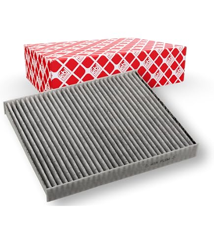 RIDEX Filtro Abitacolo Al Carbone Attivo 424I0400 - Compatibile Con Alfa Romeo Giulietta (940) 2010-2020, OE 71775822