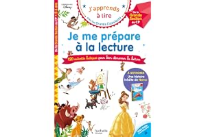Disney - Je me prépare à la lecture avec les grands classiques Disney - Cahier de vacances 2026: Grande Section - CP (dès 5 a