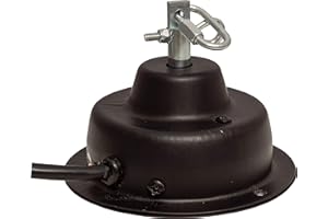 FX LAB 2 RPM Professional Mains Powered Mirror Ball Motor with Twin Hanging Points, Low Noise and Judder Free Motion for Mirror Balls Up to 4Kg