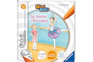 Ravensburger - tiptoi®- Livre interactif - Mini Doc' La danse classique - Jeu éducatif électronique, sans écran - A partir de 4 ans - Version française - 13 099 021