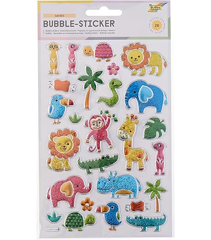 Folia Charming Sticker Allyear VI - 56 Adesivi Cartone Multicolore Per Scrapbooking E Biglietti Fai Da Te - 4