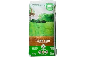 Plantura Lawn Feed, Natural & Animal-Free, Long-Lasting Effect, 250m², 10.5kg