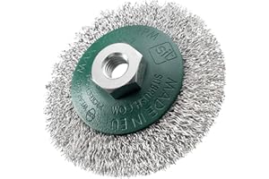 SIT TECNOSPAZZOLE SIT CO90 - Spazzola Conica per Smerigliatrice in Acciaio INOX - Ø90 - TECH