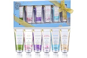 Crema de Manos Reparadora-Spa Luxetique Set de Regalo para Mujer de Manteca de Karité, Crema Protectora Con Rápida Absorción y Ultra Hidratación para Manos Secas,