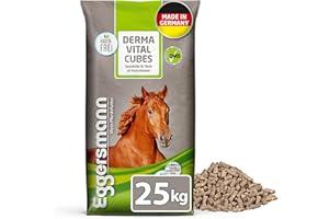 ‎EGGERSMANN MEIN PFERDEFUTTER Eggersmann Derma Vital Cubes for Horses, 1-Part Pack (1 x 25 kg)