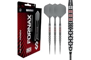 WINMAU Darts-Fornax – professionellt set med 90 % volframdart| Switch Point-Tech