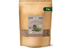 Biojoy EKO Hela spiskumminfrön, 1 kg | Från Indien, omalda, perfekta för örtte eller kryddning, Cuminum cyminum L.