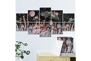 Yrendenge 10 Stück Kunst Akustikplatten, 200x100 cm Selbstklebend Schalldichte Akustikpaneele, Hoher Dichte Schalldämmung Wand Panel Schallabsorber Wand für Studio Deko(Pilzmuster)