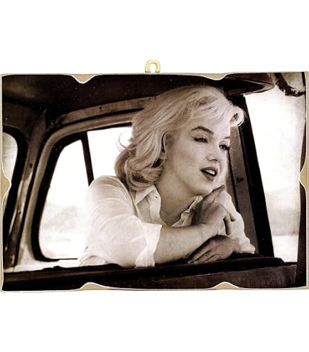 Poster Marilyn Monroe KUSTOM ART - A3 30x40cm Style Rétro, Déco Murale Salon/Chambre