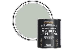 Rust-Oleum Peinture Verte pour Meubles de Cuisine, Finition Mate - Vert craie 750ml
