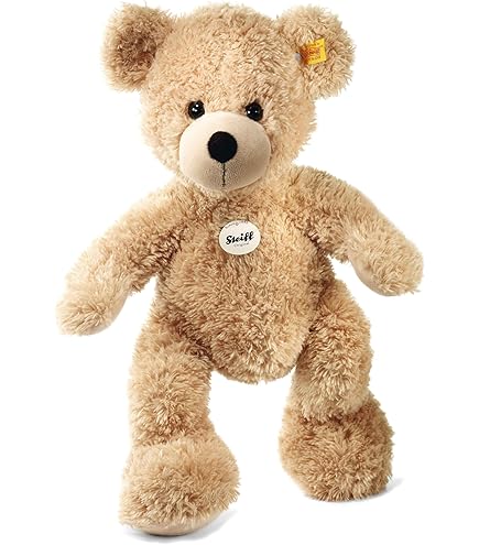 Teddy Hermann Ours Chilly Avec écharpe Rouge – 40 Cm, Tout Doux