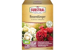 Substral Naturen Bio Rosen, 1,7 kg - Organisch-mineralischer Volldünger für alle Rosengewächse, wirkt bis zu 12 Wochen