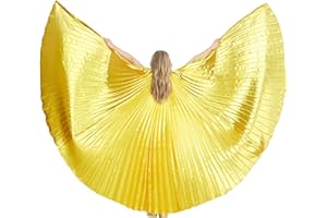 MUNAFIE Ailes d'Halloween pour filles et garçons ailes de fée Isis Ailes costume pour carnaval cosplay party