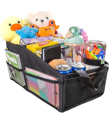 Plateau D'Activité Enfant DMoose - Pour Siège Auto, Poussette - Rembourré, Imperméable - Avec Poches De Rangement