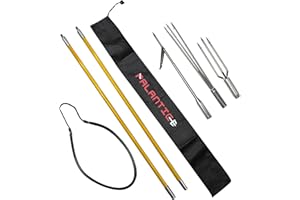 Scuba Choice speerfischen 5 'Faser Glas Travel 2piece Hawaiian Sling Stange Spear 3 Tipps Set