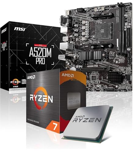 Kit évolution PC Memory PC - Ryzen 5 5500, 16GB DDR4, A520M Pro - Assemblé Et Testé