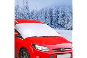 Taylor & Brown Magnetic Car Windscreen Cover, Snow UV Ice Protection Windshield Cover with 4 Magnets & Pouch, Sun Shade Protector Frost Guard Fit for Cars in All Weather (162 x 96cm)