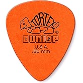 Jim Dunlop Standart, 0,60 mm, Turuncu Gitar Pick, 72'li Paket
